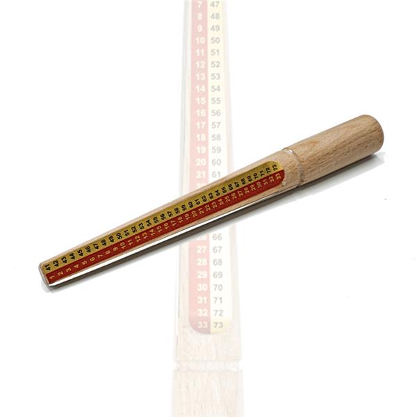 Measures stick for waxes with knife - Philios