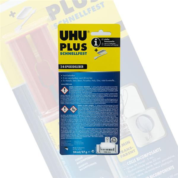 UHU plus 2 Componentenlijm spuit - Philios