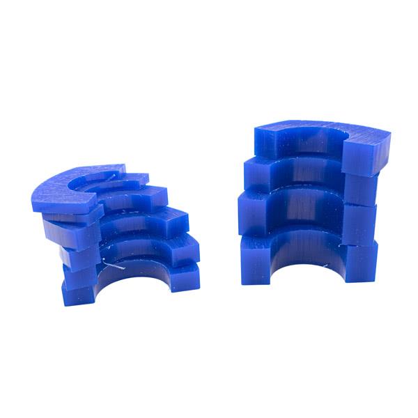 Wax bracelets slices blue - Philios