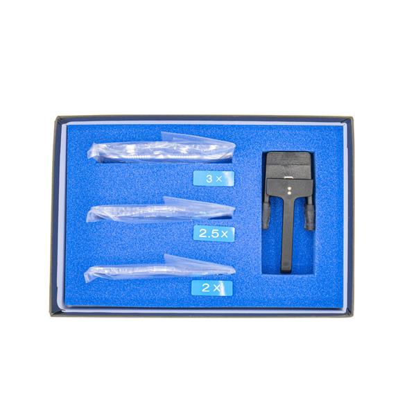 Clip on brilloep met 3 vergrootglazen - Philios