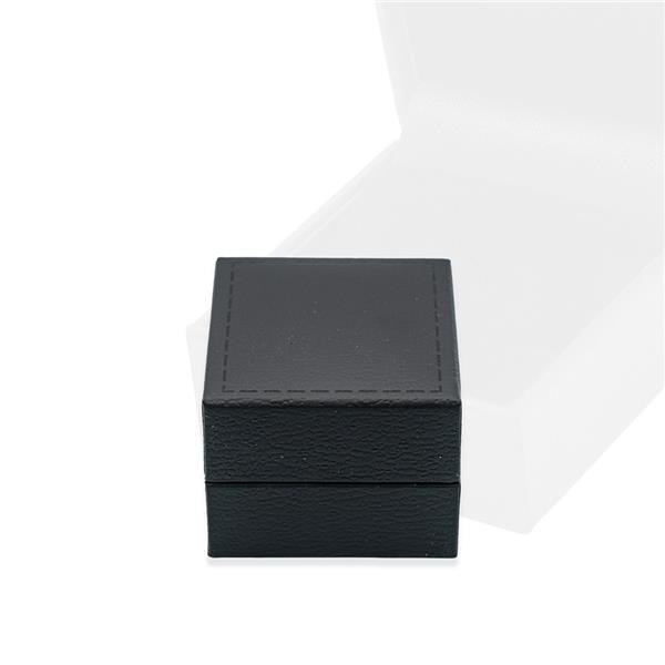 Box for ring - black stitching - Philios