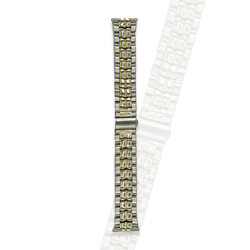 Watchmakers Steel: Watch strap bicolor v2