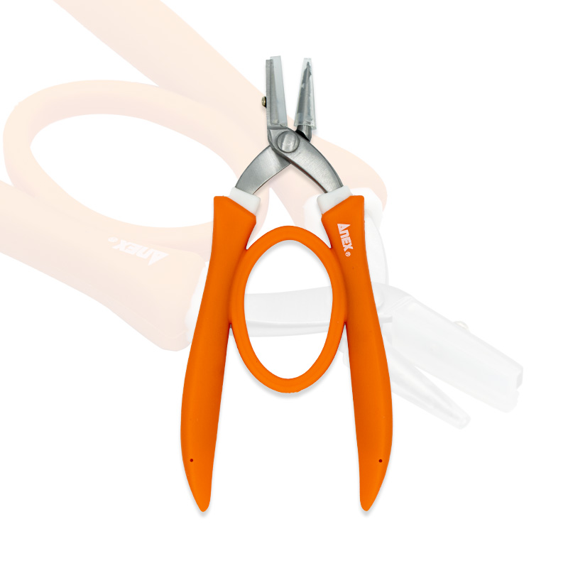 Jewelers Pliers: Anex round/half round plier