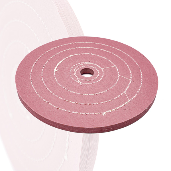 Juweliers Polijstborstels: Linnen polijstschijf rose