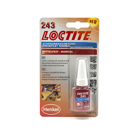 Various Glue: Loctite 243