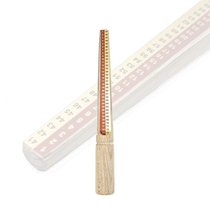 Jewelers Waxing supplies: Measures stick for waxes with knife