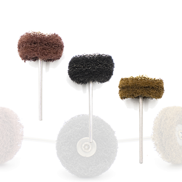 Jewelers Polishing brushes: Abrasive wheel mounted