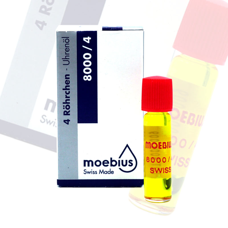 Horlogemakers Olie - vetten: Moebius 8000 /4