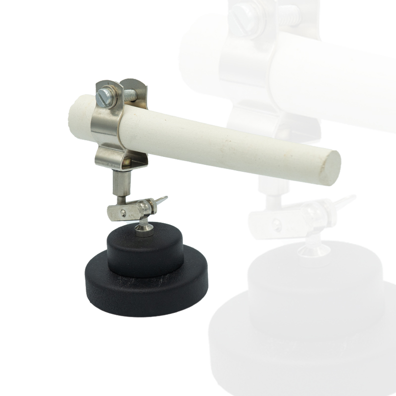 Jewelers Soldering stone: Ceramic ringstick on stand