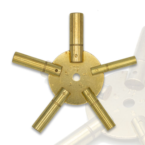 Watchmakers Clock supplies: Square key for clocks