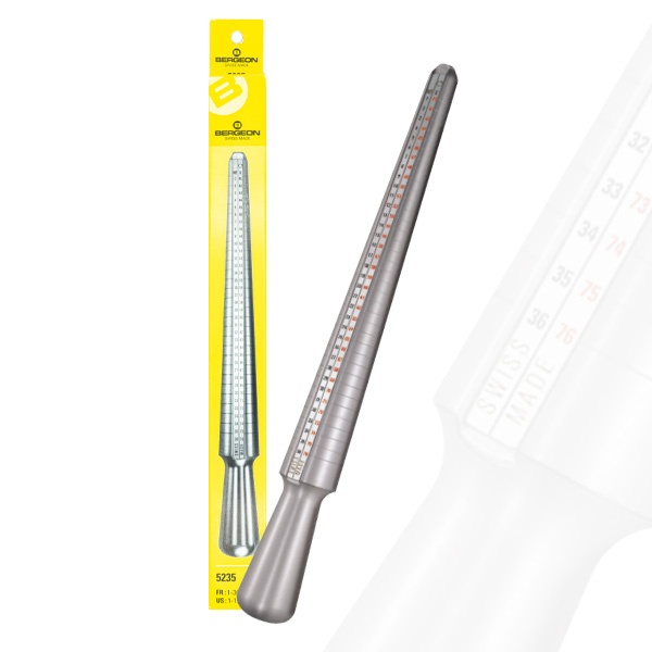Jewelers Measuring instruments: Bergeon 5235 ring measuring stick