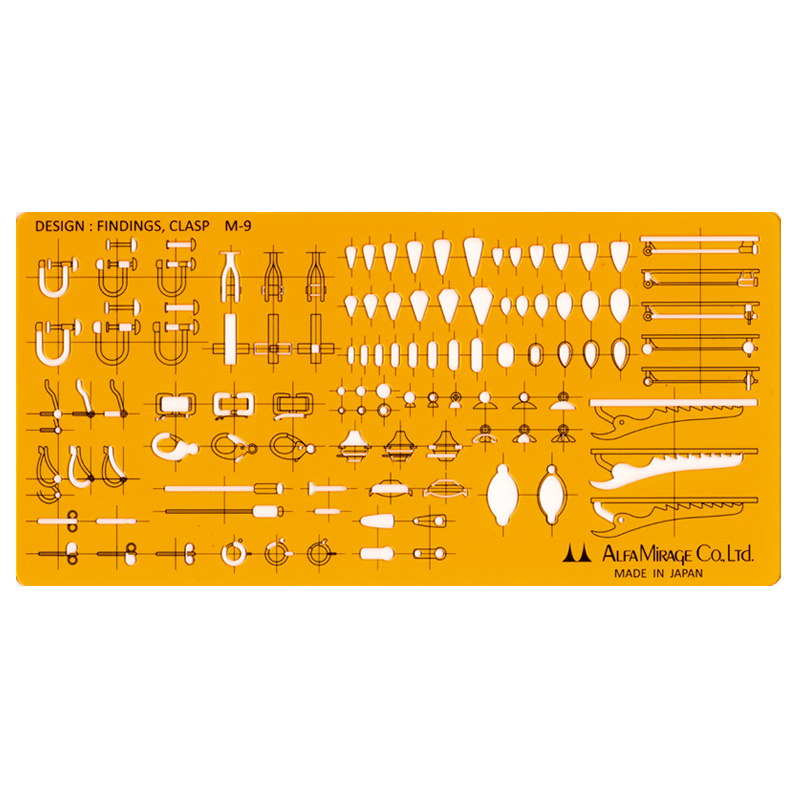 Various Design templates: Drawplate M10