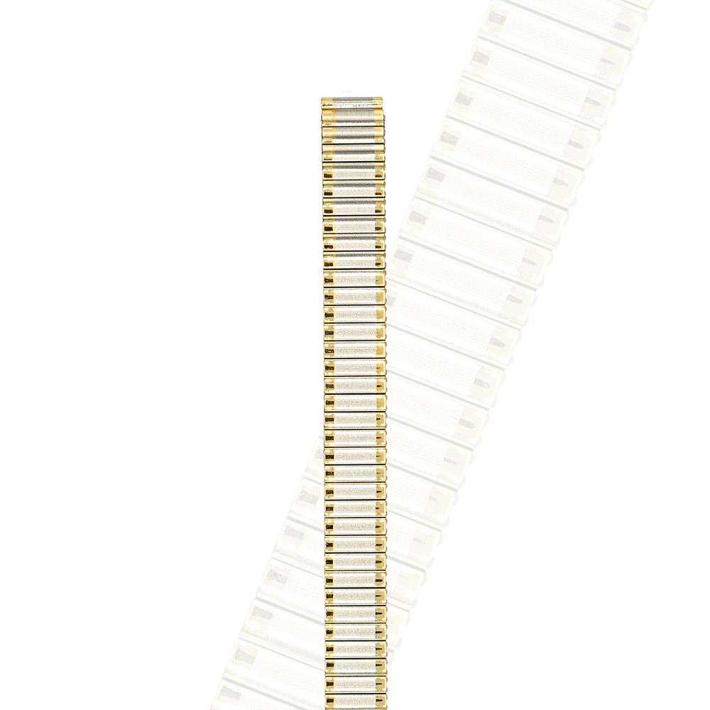 Watchmakers Stretch bands: Watch strap white and yellow