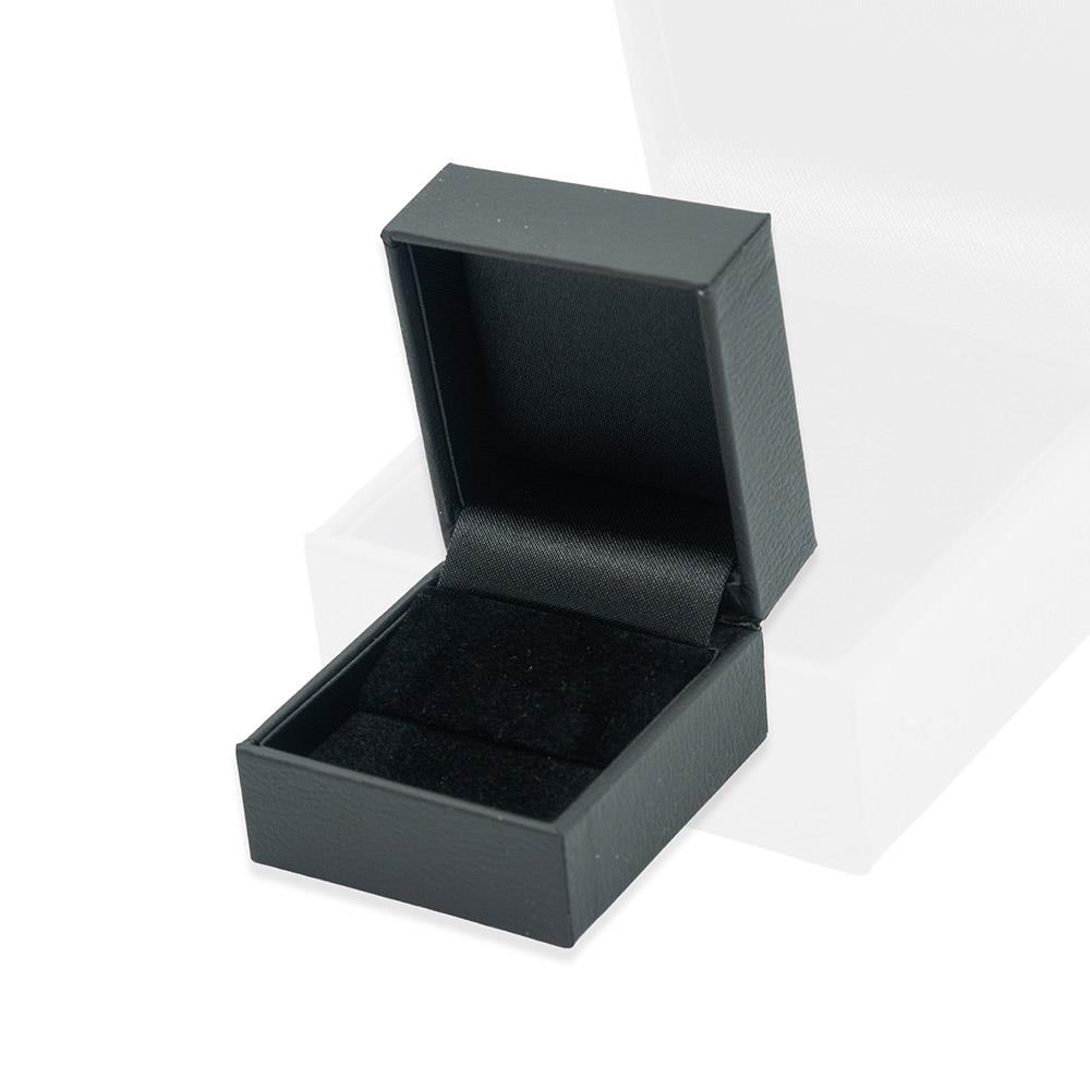 Various Packaging: Box for ring - black stitching