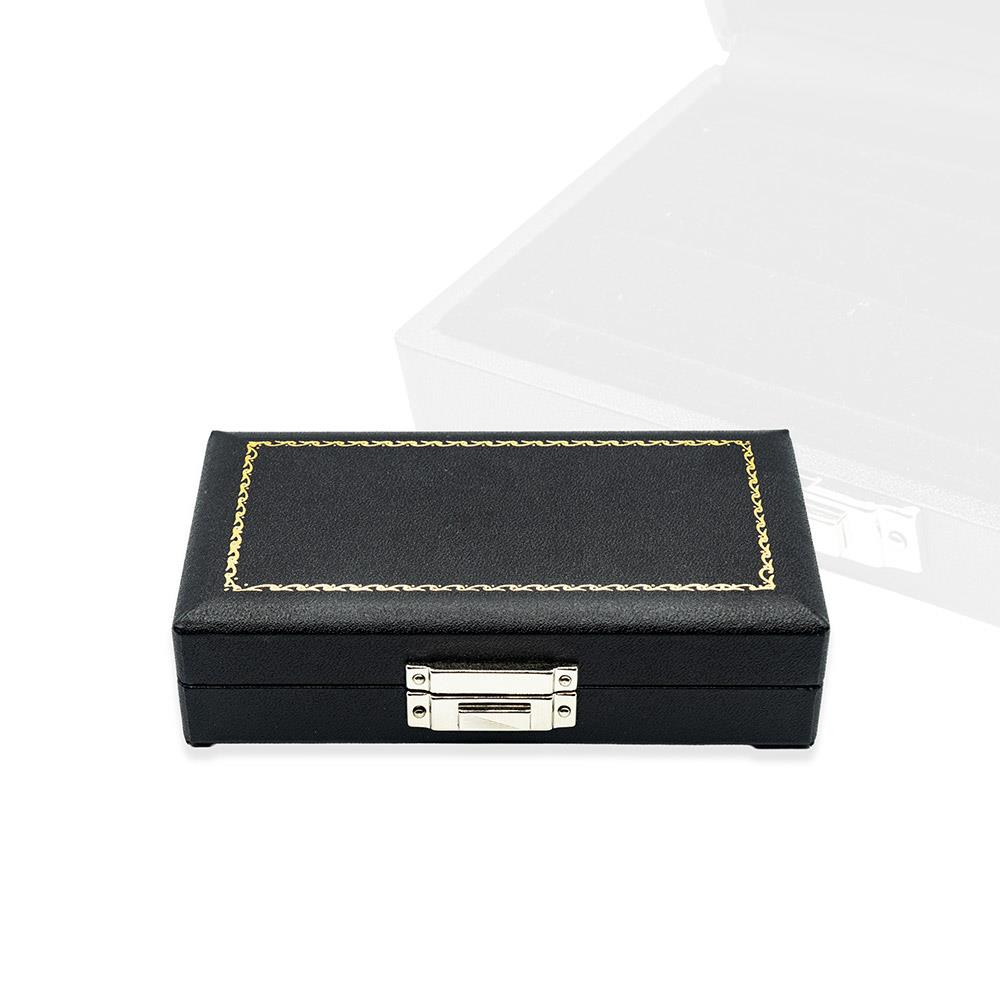 Various Packaging: box for weddingsrings - black wide
