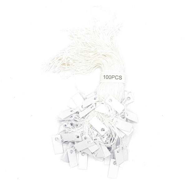 Gereedschap Prijslabels wit karton