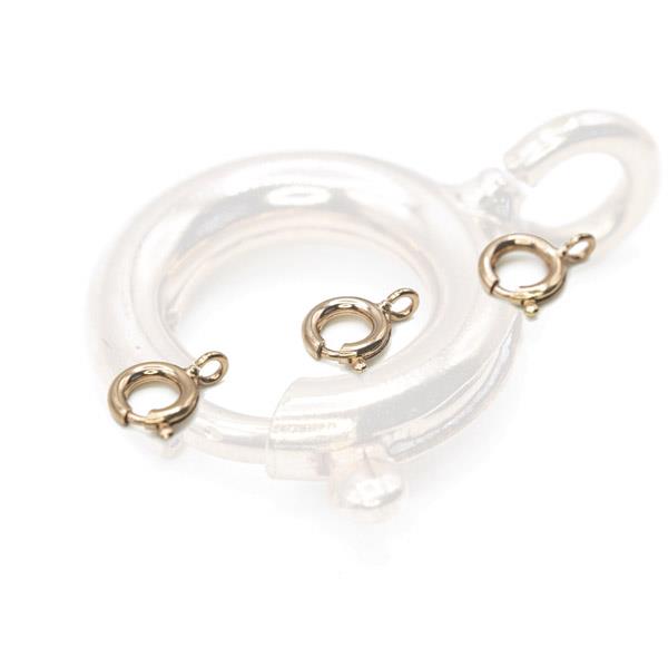 Gereedschap Veerringen rose verguld