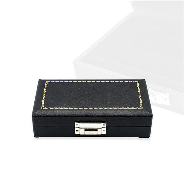 Tools box for weddingsrings - black wide