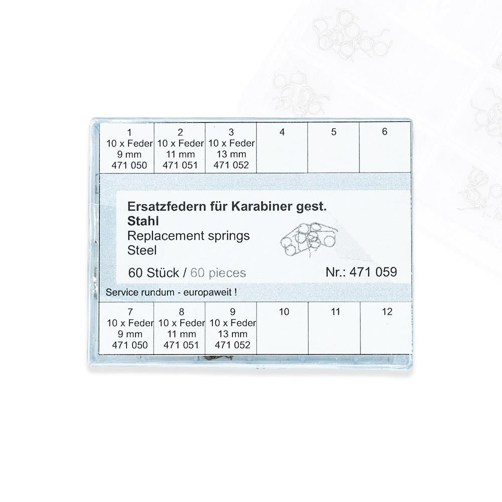 Jewelers Spare parts: Replacements springs steel